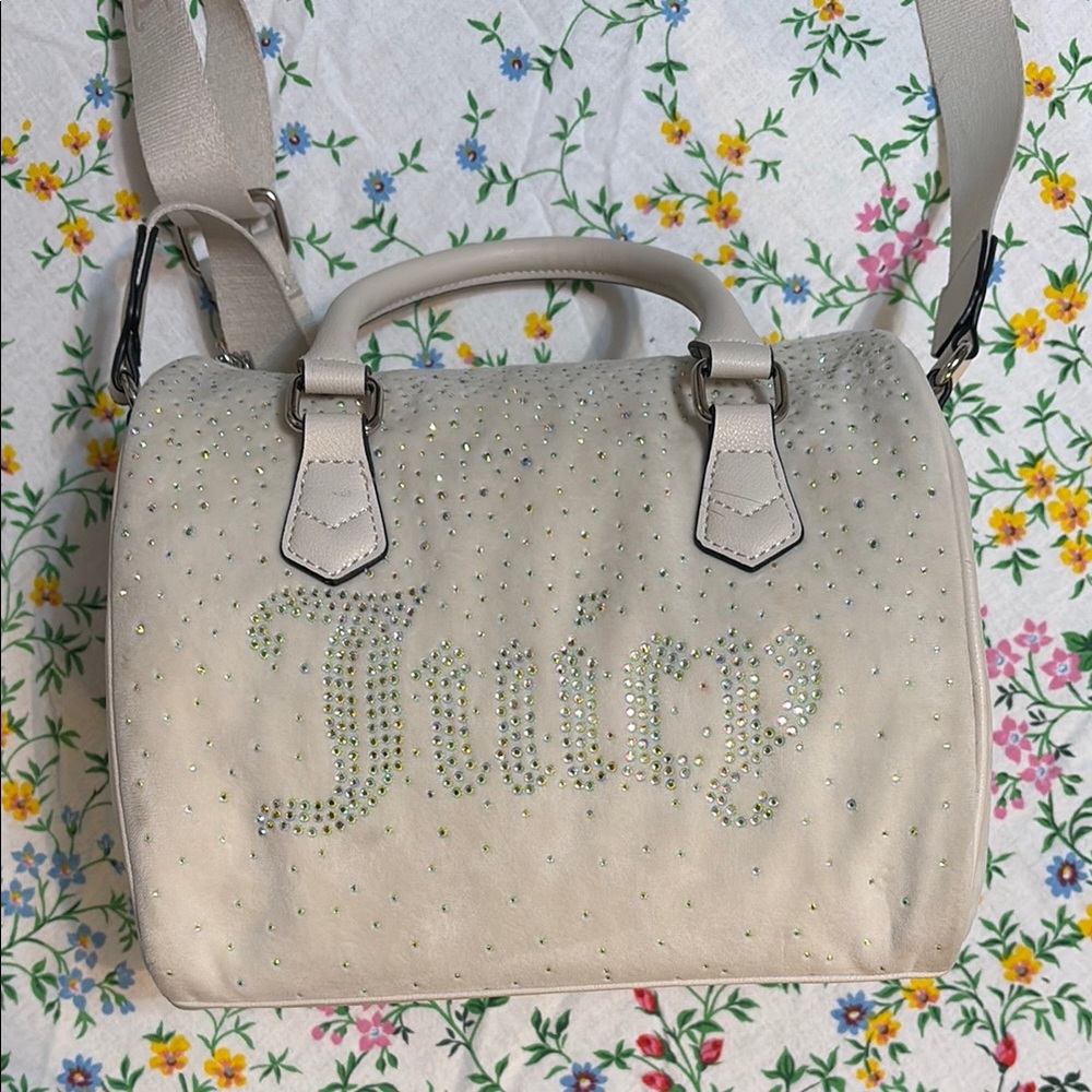 Juicy Couture Purse with Rhinestone Accents